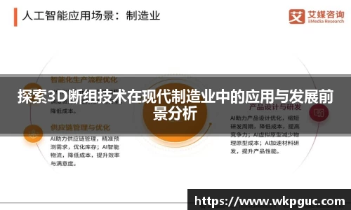 探索3D断组技术在现代制造业中的应用与发展前景分析